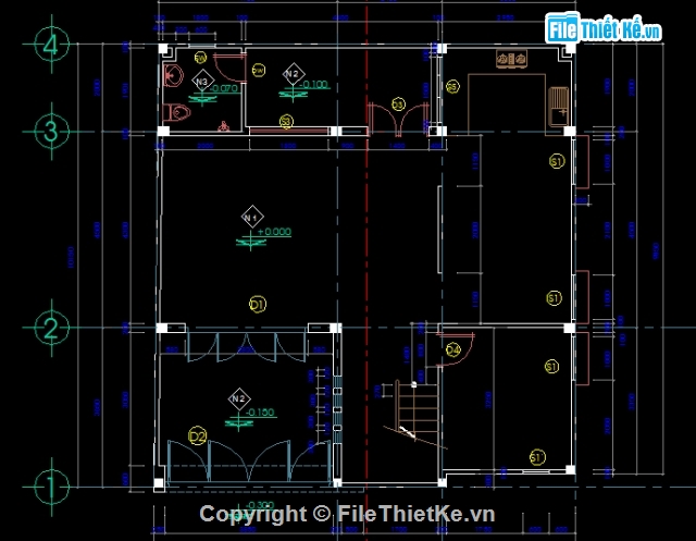 File Auto cad,Thiết kế biệt thự,Bản cad thiết kế,mẫu biệt thự,biệt thự đẹp